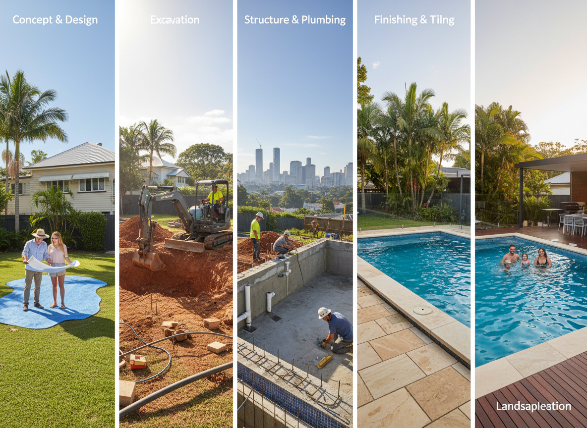 What to Expect: A Timeline for Building a Pool in Brisbane